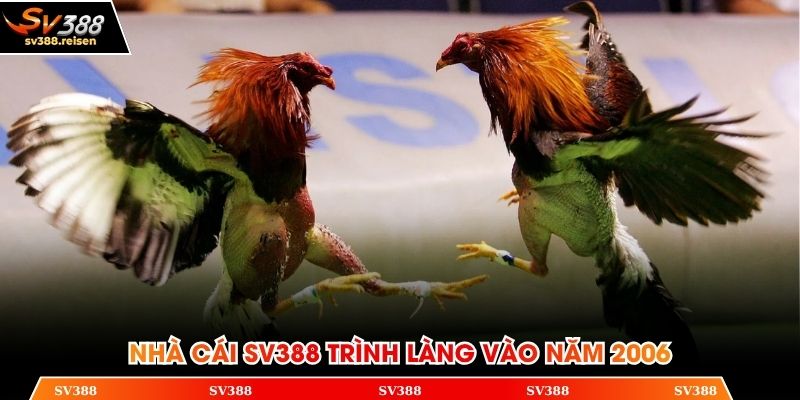 Nhà cái SV388 trình làng vào năm 2006